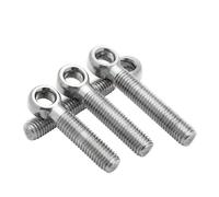 VAYEODEYU Bullone a occhiello, Bullone di collegamento ad anello con vite a occhio di pesce in acciaio inossidabile 304, diverse misure(M3*16 Mm)
