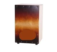 VAYEODEYU Cajon Box Drum Strumento a percussione con corde in acciaio Legno multicolore con borsa(Color 2)