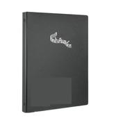 VAYEODEYU Cartella portadocumenti A4 a 3 anelli for musica for pianoforte con maniche trasparenti e spartiti, multicolore(Black)