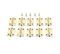 VAYEODEYU Cerniera for mobili 10 pz 24x16mm Bronzo Antico Oro con Viti