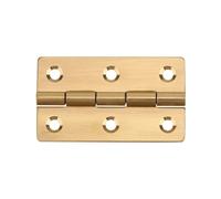 VAYEODEYU Cerniera for porta in metallo Cerniera for pianoforte Scaffale for libreria Hardware dorato 4,8x2,8x0,5 cm