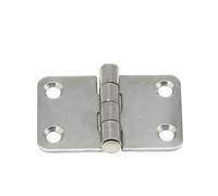 VAYEODEYU Cerniera for porta pieghevole aperta piatta da 180 gradi in acciaio inossidabile spazzolato lucidato 304(304 Buffed)