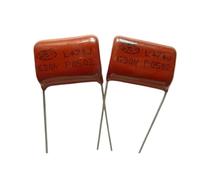 VAYEODEYU Condensatore a film metallizzato, Condensatore a film in polipropilene metallizzato 630 V 474 J CBB21 0,47 uF P20 rosso confezione da 10 o 50(50Pcs)