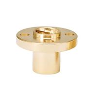VAYEODEYU Dado della vite di piombo della flangia, Dado flangiato for vite trapezoidale T6 in ottone, diametro 6 mm, passi 1/2/4/6/12 mm, passi 1/2 mm(Pitch 1mm lead 6mm)