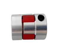 VAYEODEYU Giunto a tre ganasce Plum Blossom in alluminio D30L35 Dimensioni multiple Confezione da 3(12x6.35mm)