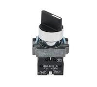 VAYEODEYU Interruttore di trasferimento. Interruttore a levetta XB2 2-3 posizioni 1NO/2NO manopola girevole chiave da 22 mm(Xb2 Short Handle,2 POSITION-1NO)