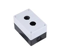 VAYEODEYU Interruttore di trasferimento. Pulsante di arresto di emergenza Interruttore a levetta Scatola 1/2/3 fori 22 mm(2 Hole)