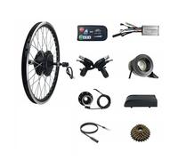 VAYEODEYU Kit bici elettrica, kit di conversione per bicicletta elettrica 48 V 350 W, motore mozzo posteriore senza spazzole, ruota 16-29 pollici, 700 C, 28-30 km/h, freno a disco V(Rear Rotate