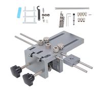 VAYEODEYU Kit di maschere for tasselli autocentranti 3 in 1 con morsetto a sgancio rapido for fori da 6/8/10/15 mm 28 pezzi