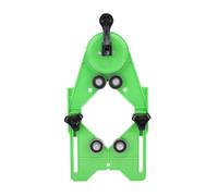 VAYEODEYU Localizzatore di fori guida for trapano regolabile verde con base a vuoto in gomma in acciaio al carbonio