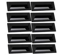 VAYEODEYU Maniglia Invisibile for Cassetto - Multicolor - 2/4/10 Pz(Black,10)