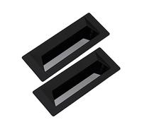 VAYEODEYU Maniglia Invisibile for Cassetto - Multicolor - 2/4/10 Pz(Black,2)