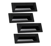 VAYEODEYU Maniglia Invisibile for Cassetto - Multicolor - 2/4/10 Pz(Black,4)