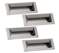 VAYEODEYU Maniglia Invisibile for Cassetto - Multicolor - 2/4/10 Pz(Brushed,4)