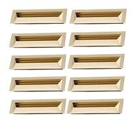 VAYEODEYU Maniglia Invisibile for Cassetto - Multicolor - 2/4/10 Pz(Gold,10)