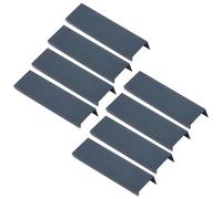 VAYEODEYU Maniglie for mobili nascoste in alluminio multicolore da 8 pezzi, maniglie for mobili a scomparsa, lunghezze multiple(Dark Blue,Length 200mm)