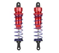 VAYEODEYU Parti di aggiornamento ammortizzatore RC for ZD Racing e altri camion RC 1/10 Oro rosso 2 pezzi(Red)