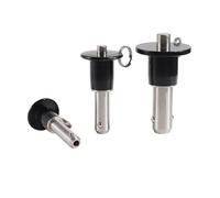 VAYEODEYU Perno di bloccaggio con testa a sfera con perno a sgancio rapido in acciaio inossidabile, 8 mm x (10-110) mm(8x80mm)