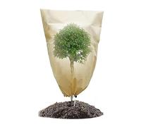 VAYEODEYU Piante in pile agli ioni di gelo Copre inverno caldo albero arbusto multicolore di varie dimensioni(Beige,80x100CM)
