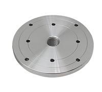 VAYEODEYU Piastra frontale per tornio per legno, Piastra frontale del mandrino del tornio 1 pollice x 8TPI 6 pollici