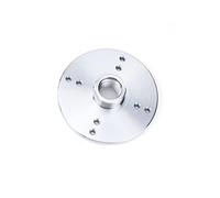 VAYEODEYU Piastra frontale per tornio per legno, Piastra frontale for mandrino for tornio for legno, argento, filettatura M33x3,5 da 100 mm