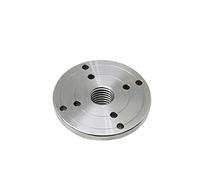 VAYEODEYU Piastra frontale per tornio per legno, Piastra frontale for tornio for legno, 2-6 pollici, for M33x3,5, M18x2,5, 1 pollice x 8 TPI(50mm 1Inchx8TPI)