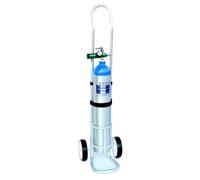 VAYEODEYU Portabombole di ossigeno, Carrello for bombole di ossigeno, carrello for bombole di ossigeno singole, piccole dimensioni, carrello for bombole di ossigeno for bombole di ossigeno, carrello f