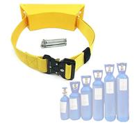 VAYEODEYU Portabombole di ossigeno, Supporto for bombola di ossigeno in ABS, supporto for bombola di ossigeno, supporto for montaggio a parete for bombola di gas, supporto for bombola di propano con c