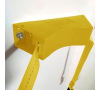 VAYEODEYU Portabombole di ossigeno, Supporto for bombola di ossigeno Supporto for bombola di ossigeno Supporto for bombola di ossigeno a parete, Supporto for bombola di ossigeno in plastica ABS, Ripia