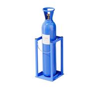 VAYEODEYU Portabombole di ossigeno, Supporto for bombole di ossigeno for piccole bombole di propano e ossigeno, supporto for bombole di ossigeno in metallo da pavimento, supporto for bombole di ossige