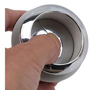 VAYEODEYU Pulsanti for WC a Doppio Scarico in Acciaio Inossidabile 38/48/58 mm, Lunghezza 14 cm, Diametro 5,5 cm