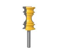 VAYEODEYU Punta for modanatura dell'involucro e della base, gambo da 8 mm, dimensioni multiple, taglierina for la lavorazione del legno CNC(8 * 28.6 * 50.8MM)