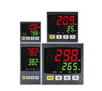 VAYEODEYU Regolatore di temperatura, Termostato PID SSR Uscita relè Ingresso universale Controllore di temperatura caldo/freddo 100-240 V CA/CC Diverse dimensioni(Tc4l 95x95mm)