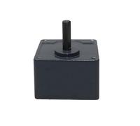 VAYEODEYU Riduttore a ingranaggi, Riduttore 3GN 12,5K-200K for motore asincrono CA da 15 W, flangia 70x70 mm, albero con chiavetta da 10 mm(120K)
