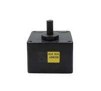 VAYEODEYU Riduttore a ingranaggi, Riduttore 6GN for motore da 180 W e 250 W con flangia da 104 x 104 mm, albero di uscita da 15 mm, rapporti multipli(3K)