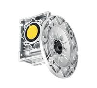 VAYEODEYU Riduttore a ingranaggi, Riduttore a vite senza fine NMRV030 Flangia 63B14 Albero di ingresso 11 mm Albero di uscita 14 mm Flangia 90 mm Rapporti multipli(2 days 2:01:00)