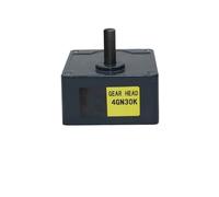VAYEODEYU Riduttore a ingranaggi, Riduttore di velocità CA con flangia 80x80 mm, testa di trasmissione 4GN for motore asincrono da 25 W, rapporti di velocità multipli(25K)