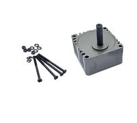 VAYEODEYU Riduttore a ingranaggi, Riduttore di velocità regolabile for motore con flangia 4GN 80x80mm, albero di uscita da 10mm, testa di trasmissione con rapporti multipli(15K)
