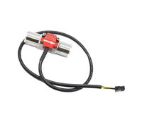 VAYEODEYU Sensore di flusso dell'acqua, Contatore del misuratore di portata digitale in acciaio inossidabile con filettatura G1/2 Sensore di flusso di acqua e carburante