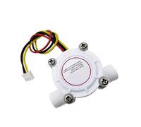 VAYEODEYU Sensore di flusso dell'acqua, Misuratore di portata digitale G1/4" DN8 0,5-6 l/min Sensore di portata acqua carburante Contatore interruttore