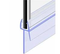 VAYEODEYU Striscia di guarnizione for porta doccia e finestra in PVC trasparente 4-12 mm 2 pezzi senza colla