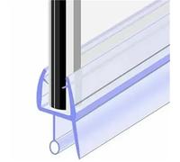 VAYEODEYU Striscia di guarnizione for porta doccia e finestra in PVC trasparente 4-12 mm 2 pezzi senza colla