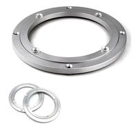 VAYEODEYU Tavolo con Piatto Girevole in Alluminio, Base Girevole con Cuscinetto a Sfere Lazy Susan in Lega di Alluminio, Diverse Dimensioni(8 Inches (200mm))