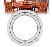 VAYEODEYU Tavolo con Piatto Girevole in Alluminio, Cuscinetto for Giradischi Girevole Lazy Susan in Lega di Alluminio da 8-32 Pollici(18 Inches (450mm))