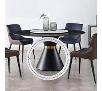 VAYEODEYU Tavolo con Piatto Girevole in Alluminio, Cuscinetto for Giradischi in Lega di Alluminio Lazy Susan da 8-32 Pollici(18 Inches (450mm))