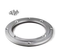 VAYEODEYU Tavolo con Piatto Girevole in Alluminio, Cuscinetto Girevole for Piattaforma Girevole in Alluminio Lazy Susan 360 di Diverse Dimensioni(16 Inches (400mm))