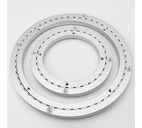 VAYEODEYU Tavolo con Piatto Girevole in Alluminio, Cuscinetto Girevole Lazy Susan in Lega di Alluminio for Tavolo da Pranzo da 8 a 32 Pollici(18 Inches (450mm))