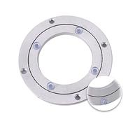 VAYEODEYU Tavolo con Piatto Girevole in Alluminio, Giradischi con Cuscinetti a Sfera Lazy Susan in Lega di Alluminio da 5 a 32 Pollici(24 Inches (600mm))