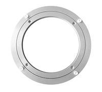 VAYEODEYU Tavolo con Piatto Girevole in Alluminio, Giradischi Girevole Lazy Susan con Cuscinetti a Sfera in Lega di Alluminio, Girevole a 360 Gradi, 8-23 Pollici(18 Inches (450mm))