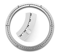 VAYEODEYU Tavolo con Piatto Girevole in Alluminio, Giradischi Lazy Susan con Cuscinetti a Sfera in Lega di Alluminio, Rotazione a 360 Gradi, Diverse Dimensioni(28 Inches (700mm))